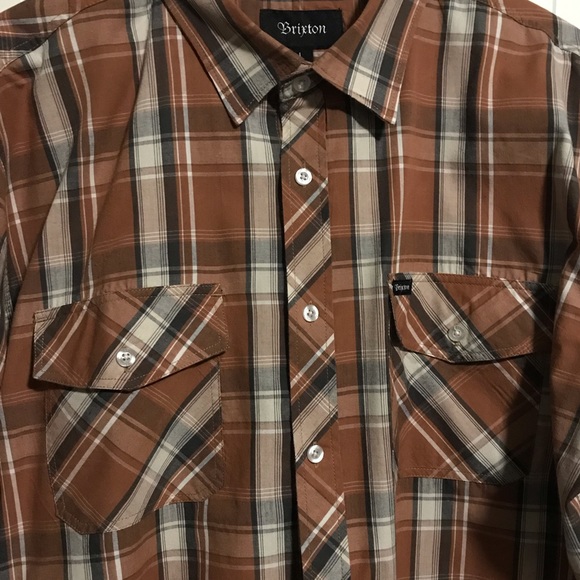 BRIXTON Men’s Memphis Long Sleeve - Picture 4 of 7